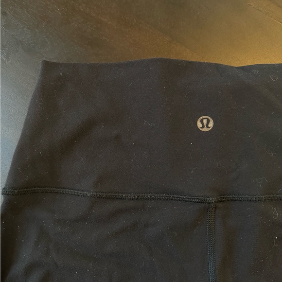 Lululemon Black High-Waisted Leggings (Size 6) - Picture 1 of 4